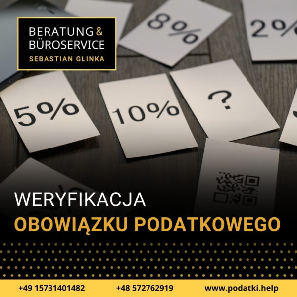 Weryfikacja obowiązku podatkowego